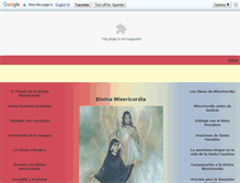 Tablet Screenshot of dmisericordia.com